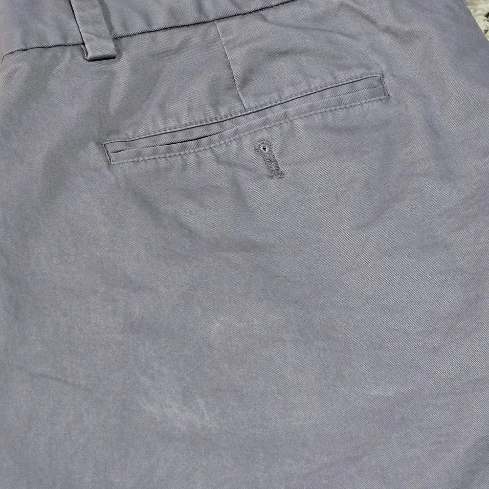 Vineyard Vines Mens Breaker Stretch Chino Shorts Grey 36